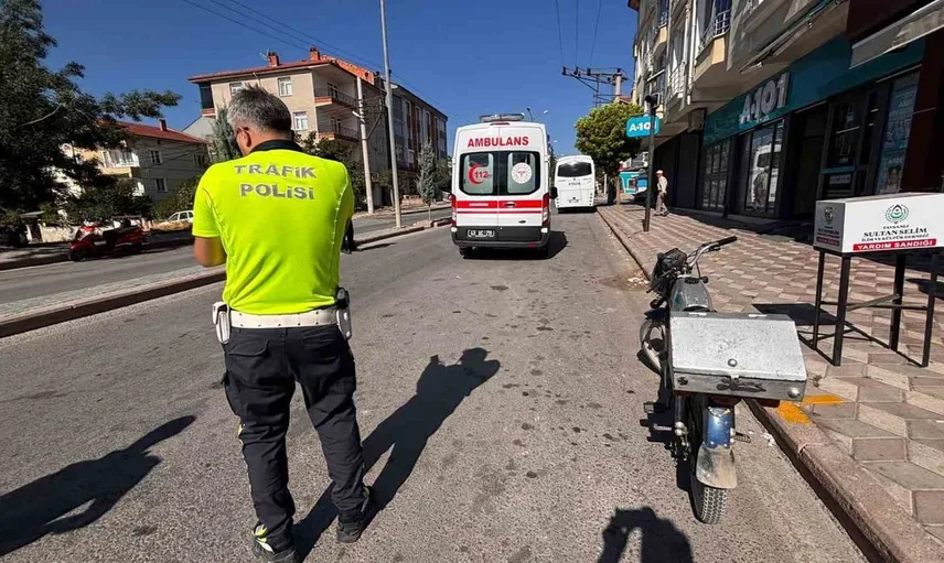 Kütahya'da motosiklet kazası: 2 kişi yaralandı