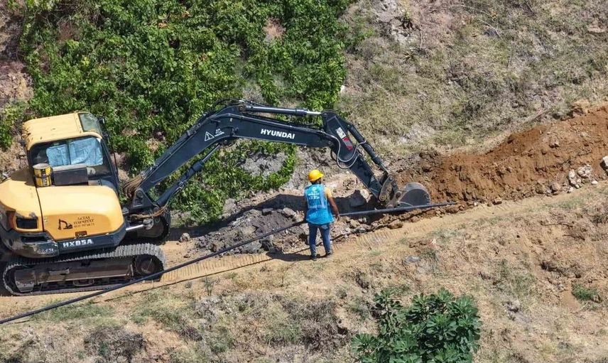 Sultanhisar'a yeni su hattı yatırımı ile altyapı güçleniyor