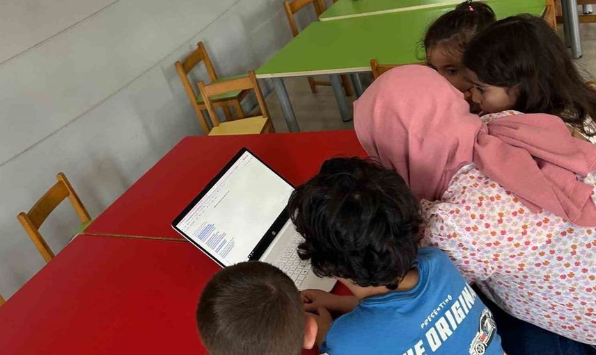 Şenkaya'daki anaokulu eTwinning projesiyle ulusal kalite etiketini kazandı