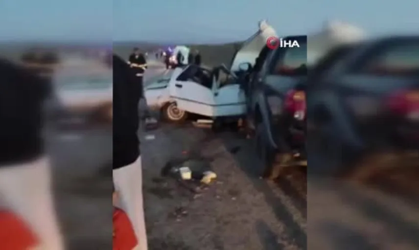 Çankırı'da feci kaza: 1 kişi hayatını kaybetti, 2 yaralı