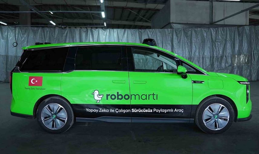 Otonom araç devrimi: Martı, sürücüsüz RoboMartı'yı tanıttı