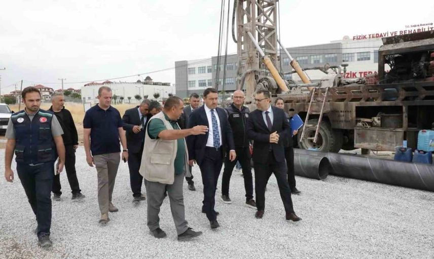 Kütahya'da yeni jeotermal kaynak için sondaj çalışmaları başladı