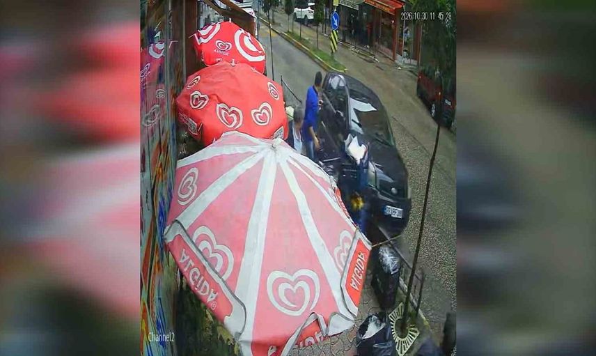 Giresun'da otomobil bariyerlere çarparak 3 yaralıya neden oldu