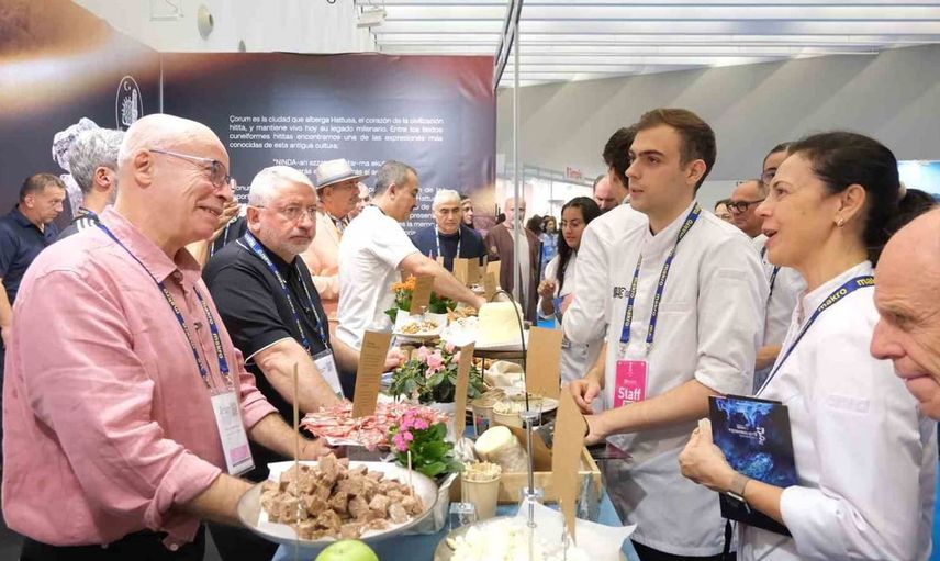 Çorum'un kültürel mirası İspanya'da gastronomi tutkunlarıyla buluştu