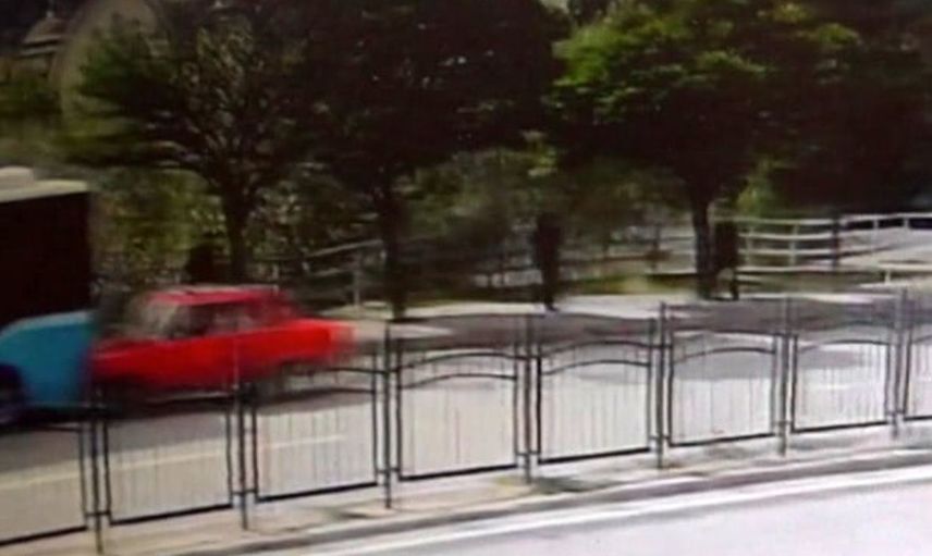Gümüşhane'de otobüse çarpan otomobilde iki kişi yaralandı