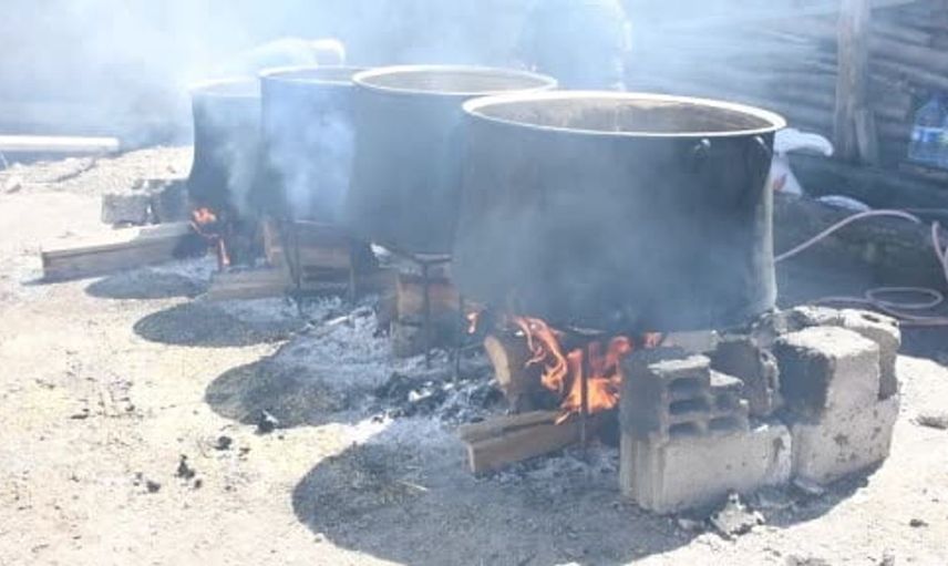 Bulgur üretiminde geleneği sürdüren çift, 41 yıldır aynı yöntemi uyguluyor