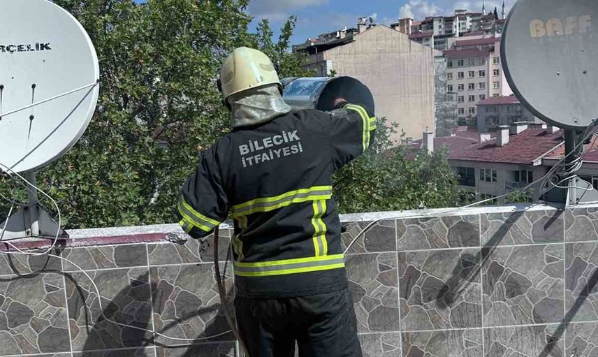 Bilecik'te 45 gün arayla ikinci yangın