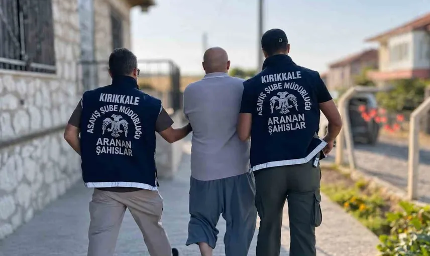 Kırıkkale'deki firari hükümlü polisin dikkati sayesinde yakalandı
