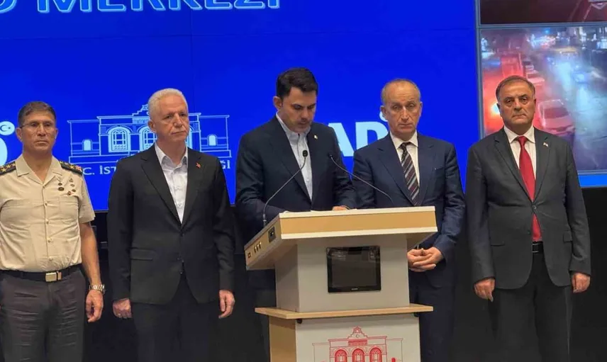 İstanbul’da sel felaketi sonrası bakan kurum'dan yaraları sarmaya yönelik açıklamalar
