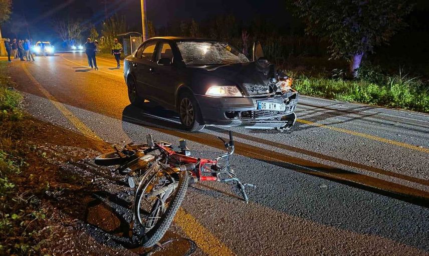 Sakarya'da motosiklet kazası: 77 yaşındaki sürücü hayatını kaybetti