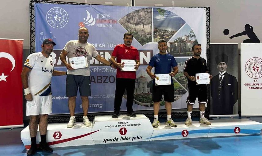 Bolu'da görevli başkomiser, Türkiye üçüncüsü oldu