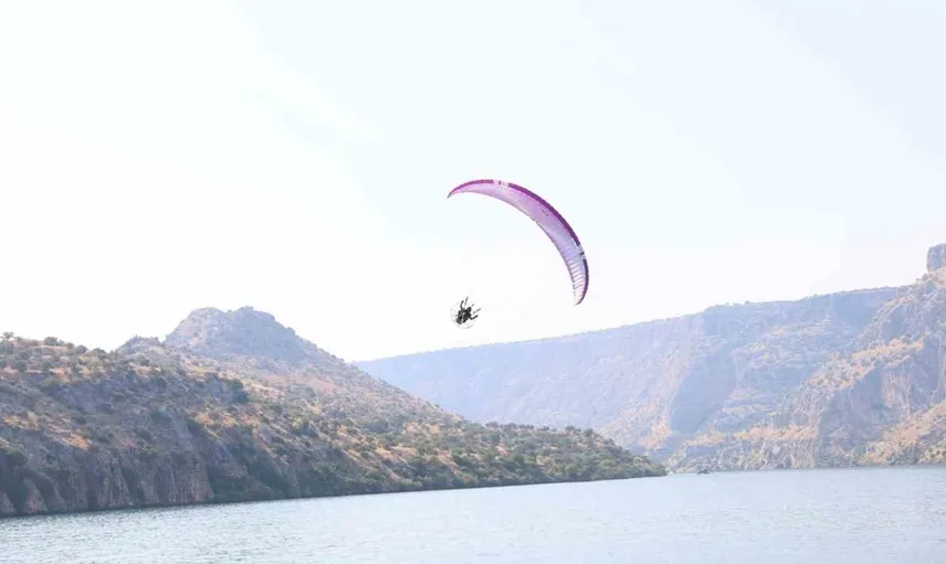 Rumkale'de uluslararası su sporları festivali coşkusu yaşandı