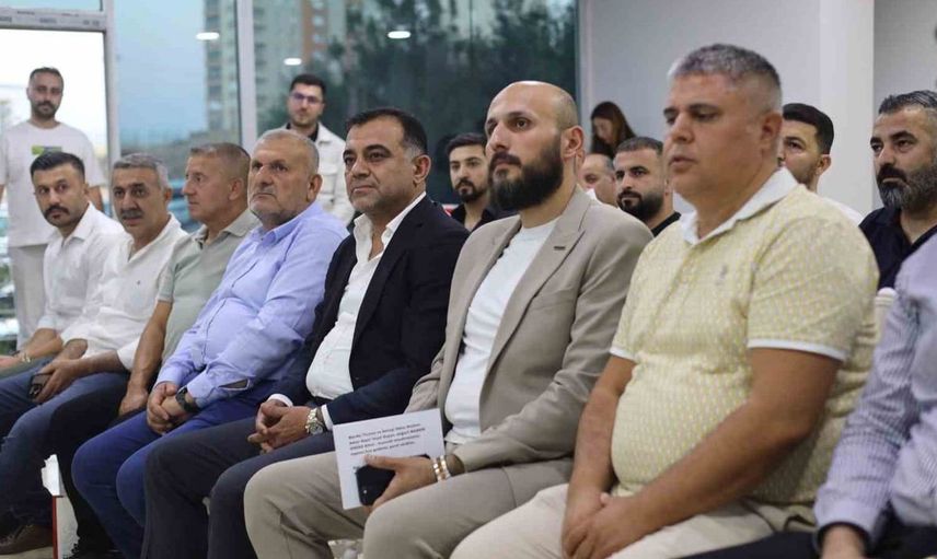 MTSO başkan adayı duyandan GİSİAD mardin şube başkanıyla görüşme