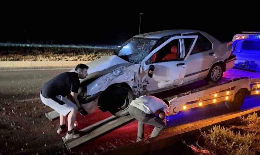 Siverek’te trafik kazası: İki kişi yaralandı
