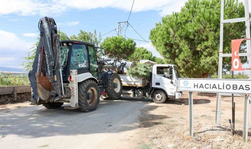 Hacıaliobası'nda yeşil alanlar, yeni bir nefes aldı