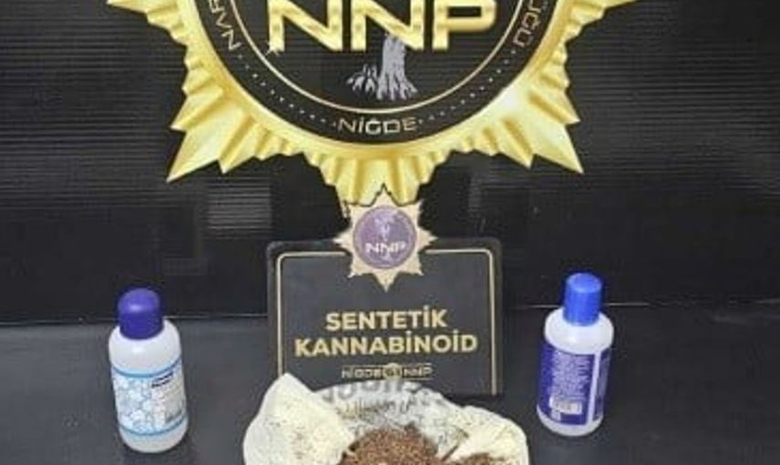 Niğde'de uyuşturucu operasyonu gerçekleştirilerek 1 kişi tutuklandı