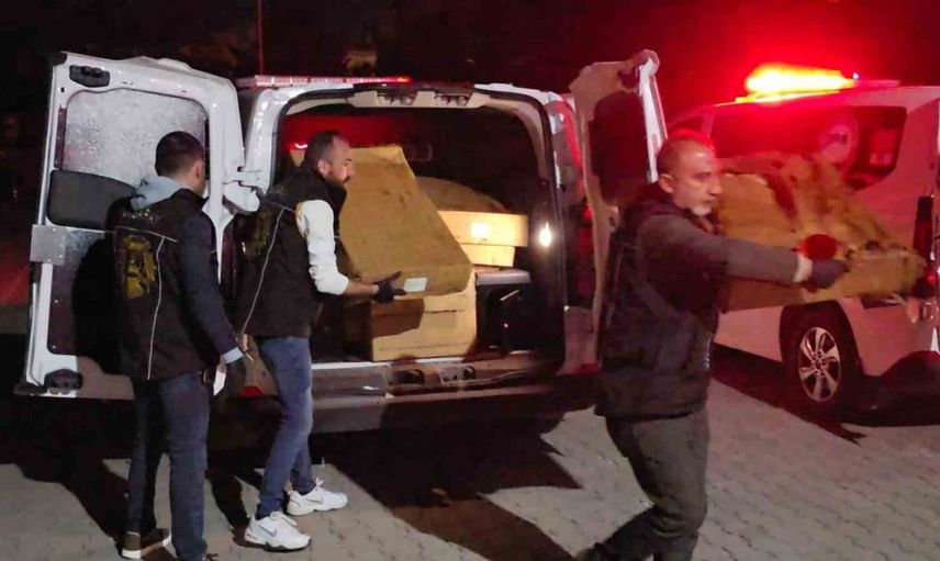 Aksaray'da hırsızlık operasyonu: Tır ve inşaat malzemeleriyle yakalandı