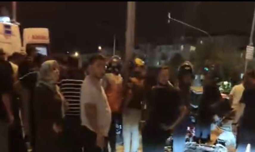 Bursa'da kırmızı ışıkta geçen motosiklete otomobil çarptı: Bir hayat kaybedildi