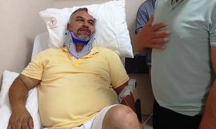 Şırnak amatör spor kulüpleri federasyonu başkanı trafik kazasında yaralandı