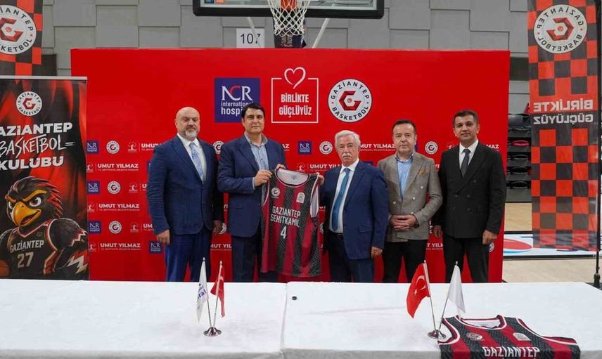 Gaziantep Basketbol'un sağlık sponsoru NCR Hospital ile güç birliği yaptı