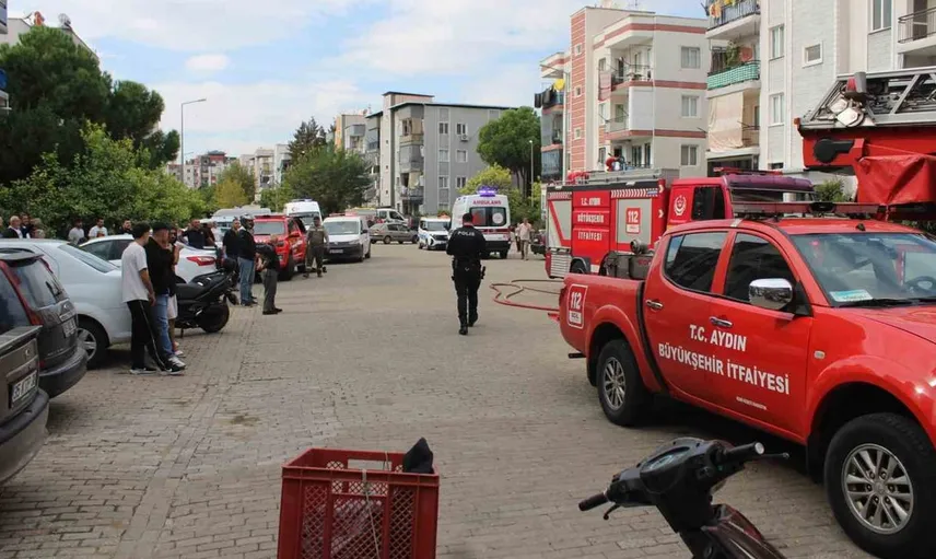 Evde tüp patladı: Yangında maddi hasar ve hafif yaralanma