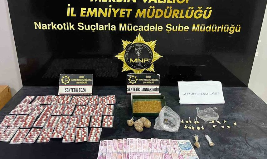 Mersin'de uyuşturucu operasyonu: İki şüpheli tutuklandı