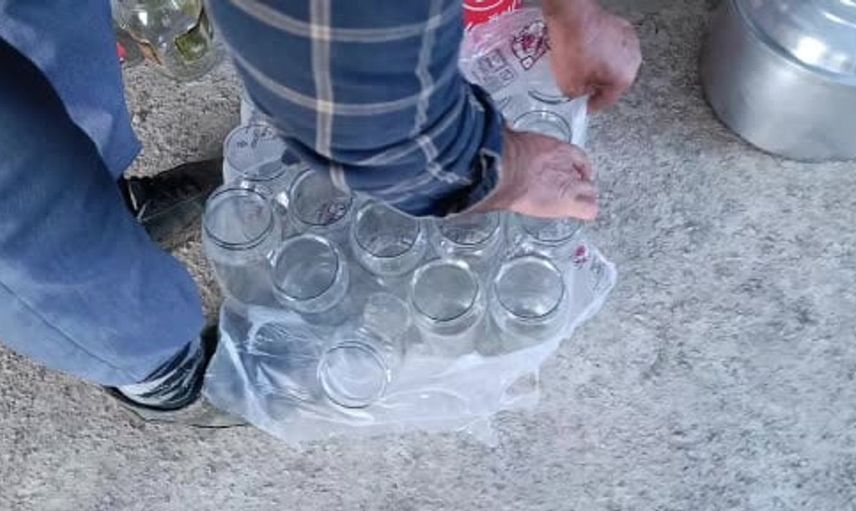 Yozgat'taki şişe tarhana, kış hazırlıklarında kadınların en büyük yardımcısı