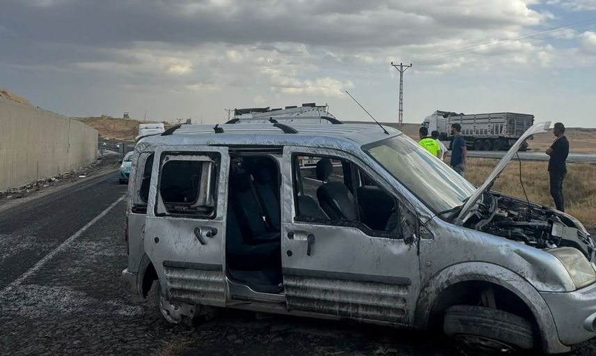 Cizre'de trafik kazası nedeniyle 6 kişi yaralandı
