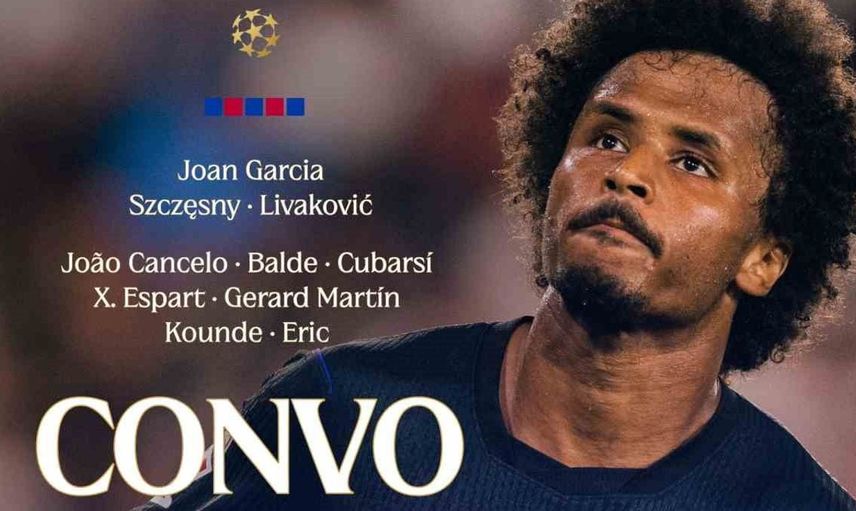 Barcelona'nın galatasaray maçı için kadrosu belirlendi