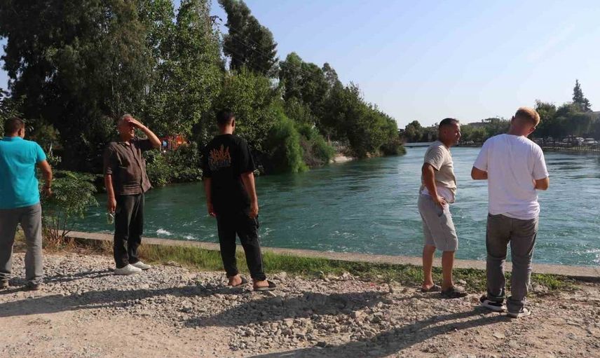 Adana'da sulama kanalında kaybolan gencin aranma çalışmaları sürüyor