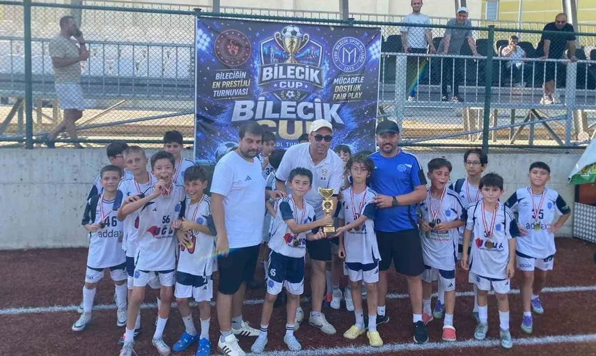 Bilecik CUP U12 Turnuvasında Balkan Termik Spor Kulübü şampiyon oldu