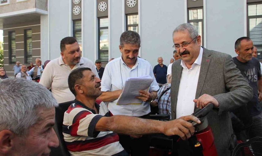 Çarşamba'da 113 engelli aracı ihtiyaç sahiplerine ulaştırıldı