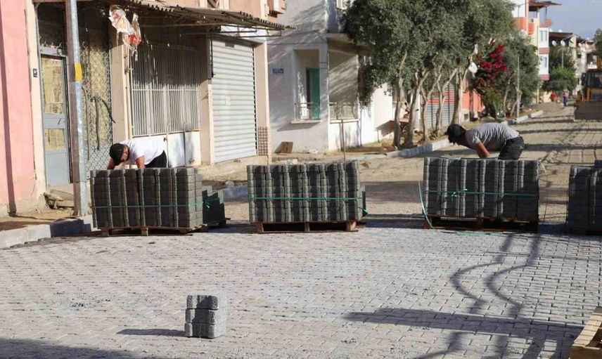 Nazilli'de yol yenileme çalışmaları hız kesmeden devam ediyor