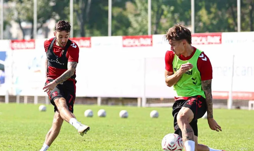 Samsunspor, Kasımpaşa karşılaşması için antrenmanlara geç kaldı