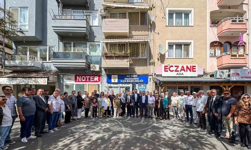 Marmara Adaları'nda esnaf ve vatandaşlarla buluşma gerçekleştiren Öztaylan, sorunları dinledi