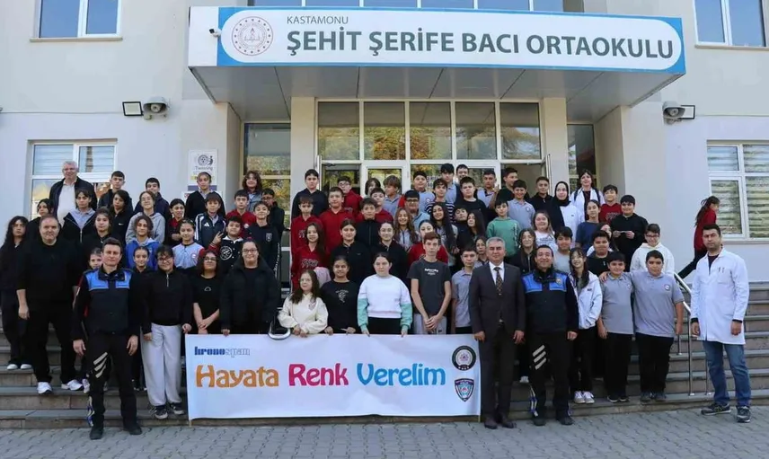 Kastamonu'daki çocuklar güvenlik eğitimi ile geleceğe hazırlanıyor