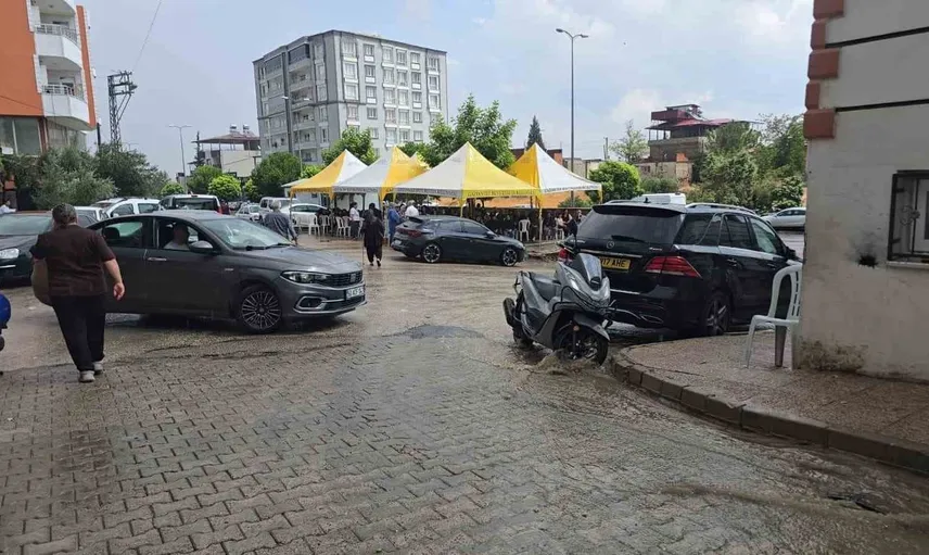 Gaziantep'te beklenen yaz yağmurunun sevindirici etkisi