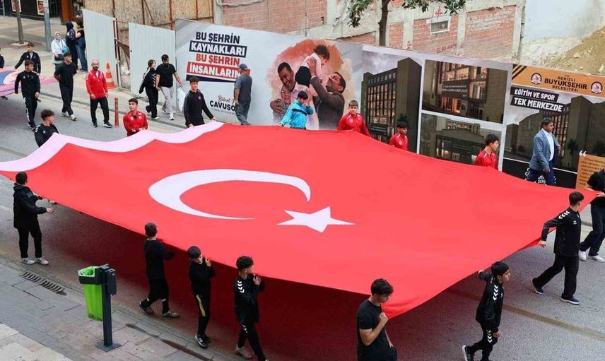 Amatör Spor Haftası'nda sporcular bir araya geldi
