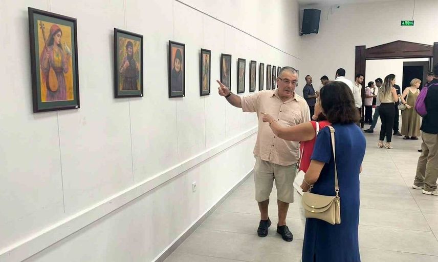 Menteşe'de kadınların sanattaki yeri sergiyle vurgulandı