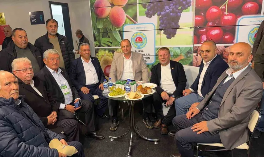 İznik belediye başkanı kağan usta, tarım fuarında üreticilerle buluştu