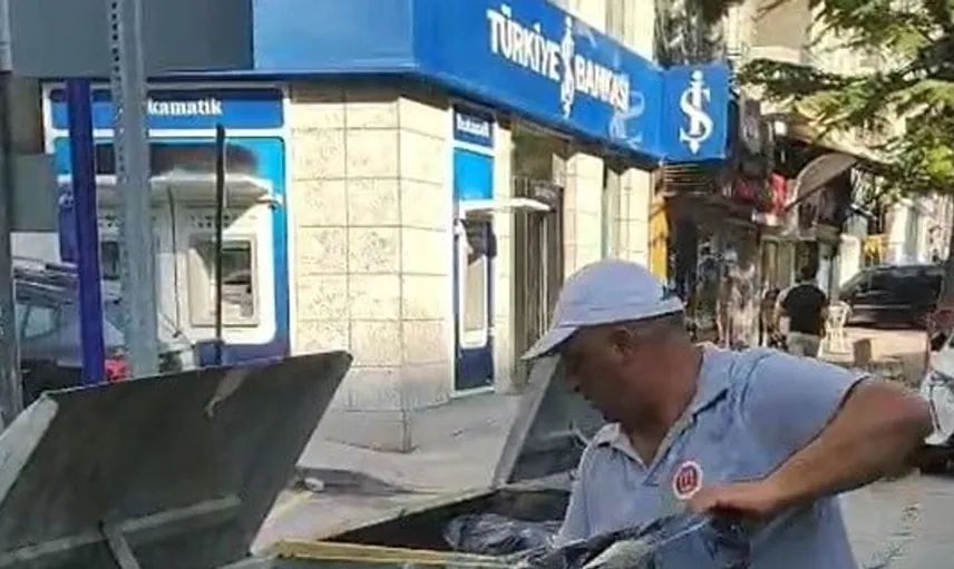 Bilecik'te çöp konteynırı yangınına hızlı müdahale