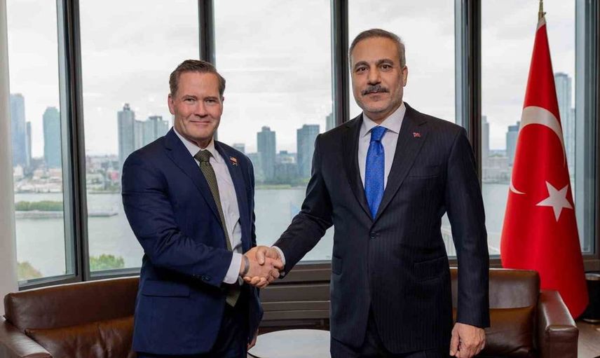 Dışişleri Bakanı Fidan, ABD’nin BM temsilcisi Mike Waltz ile görüştü
