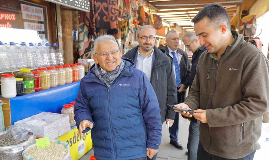 Erciyes'te yeni sezon hazırlıkları sürüyor: Başkan Büyükkılıç esnafla bir araya geldi