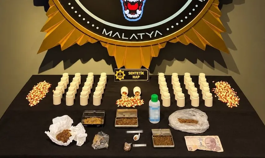 Malatya'da uyuşturucu ile mücadelede etkili operasyon: 10 kişi tutuklandı