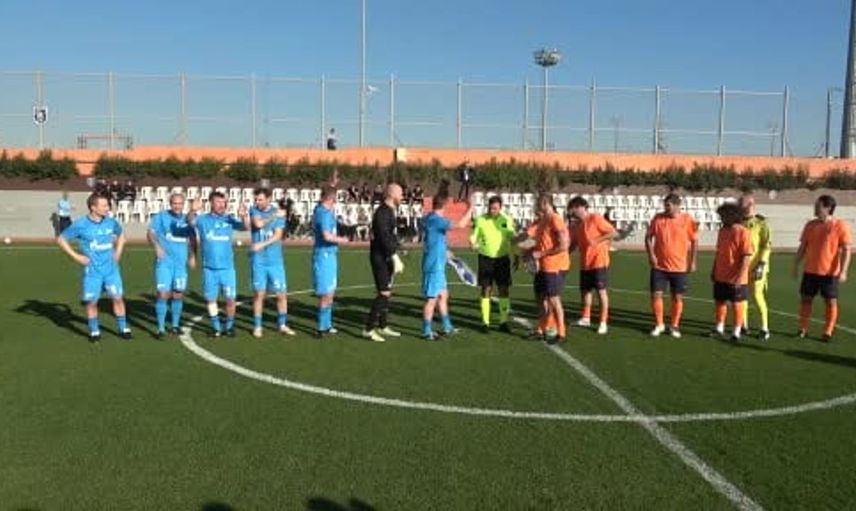 Başakşehir veteranları, dostluk maçıyla Zenit'i yendi