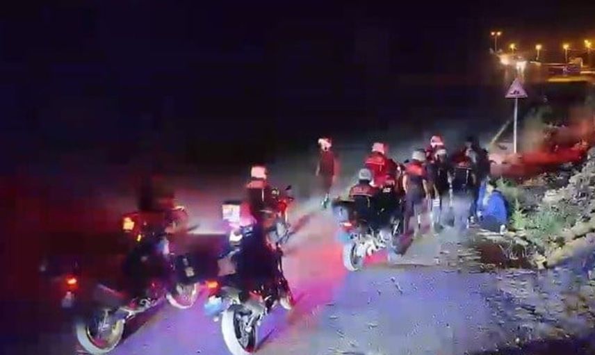 Malatya'da motosikletli polis timleri asayiş uygulaması gerçekleştirdi