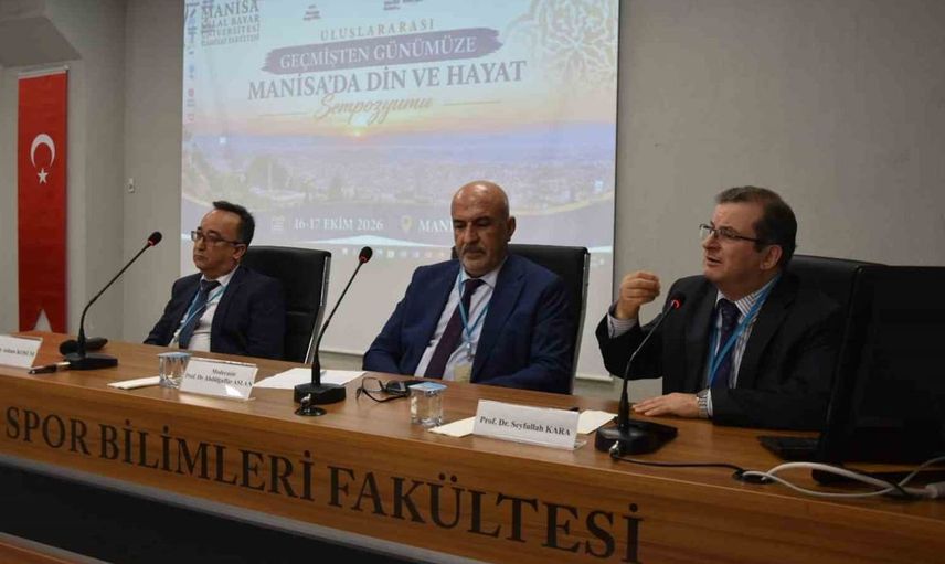 Manisa'nın dini ve kültürel mirası uluslararası sempozyumda tartışılıyor