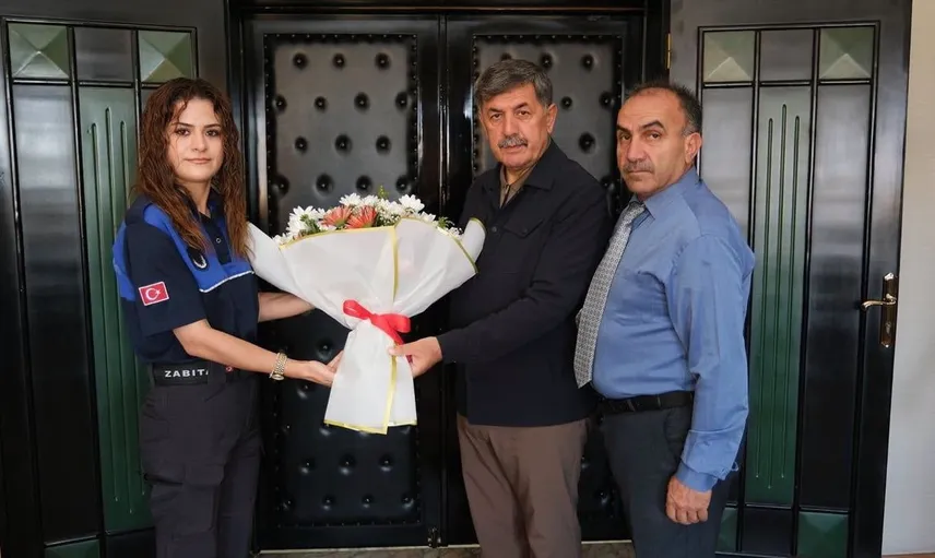 Zabıta teşkilatının 200. yılına özel buluşma: Başkan Aksun zabıta personeliyle bir araya geldi