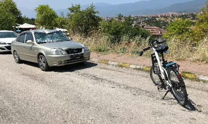 Safranbolu'da bisikletli kaza: sürücü ağır yaralandı