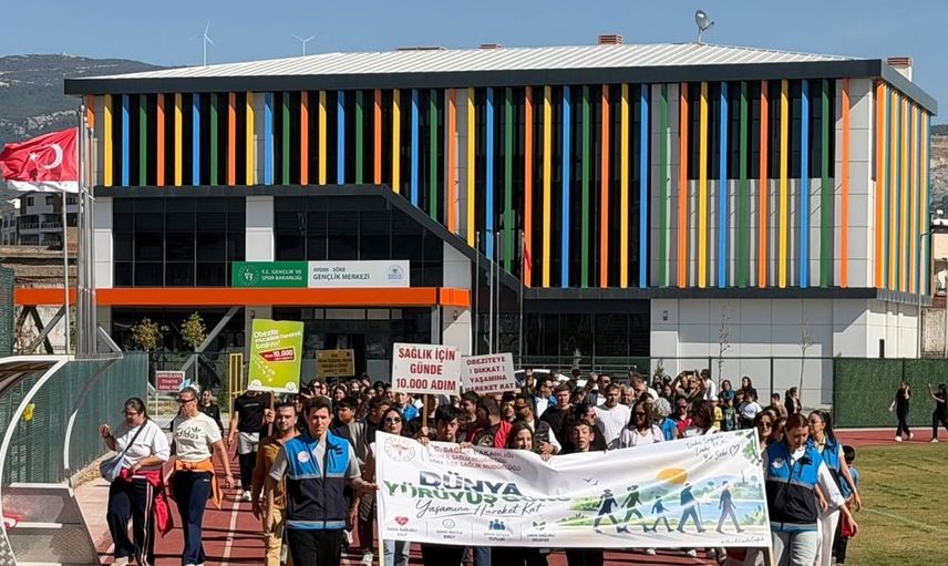 Söke'de dünya yürüyüş günü etkinliği kutlandı